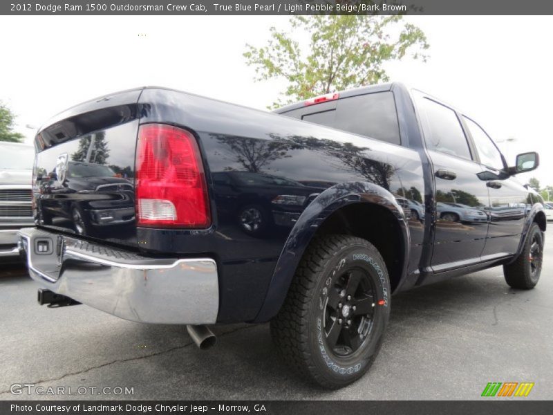  2012 Ram 1500 Outdoorsman Crew Cab True Blue Pearl