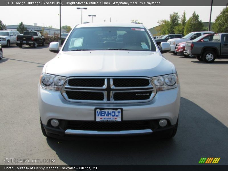 Bright Silver Metallic / Dark Graystone/Medium Graystone 2011 Dodge Durango Express 4x4