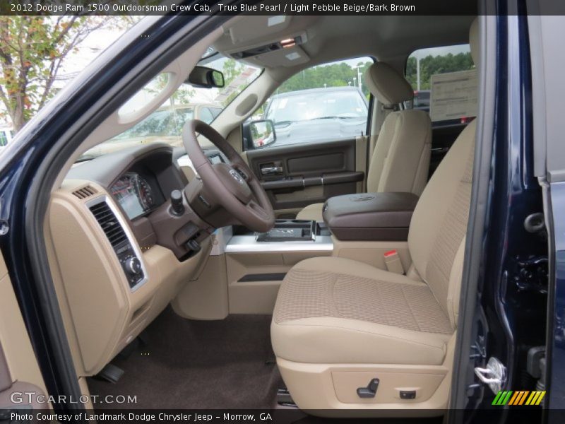 Front Seat of 2012 Ram 1500 Outdoorsman Crew Cab