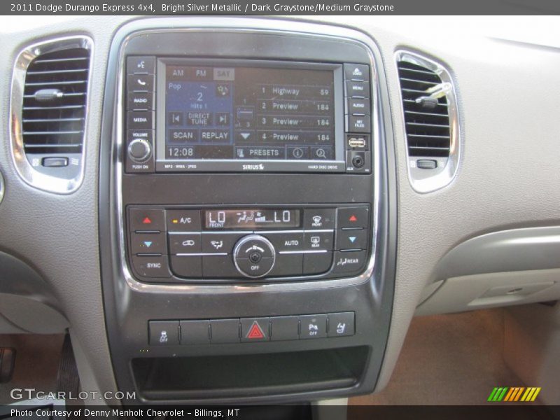 Controls of 2011 Durango Express 4x4