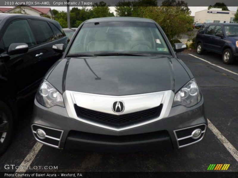 Grigio Metallic / Taupe 2010 Acura RDX SH-AWD