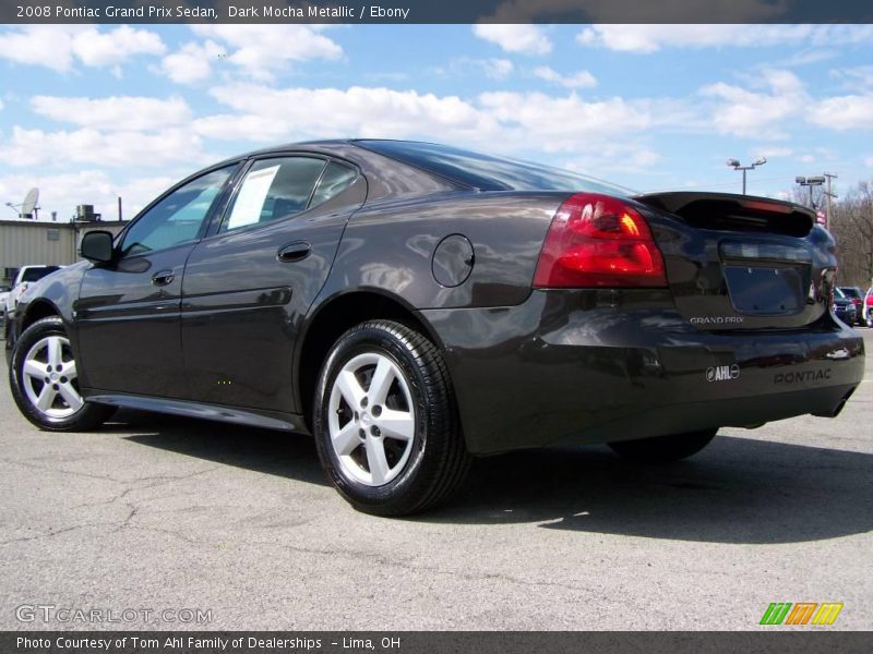 Dark Mocha Metallic / Ebony 2008 Pontiac Grand Prix Sedan