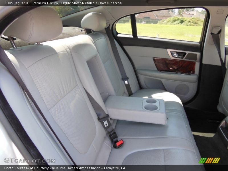 Liquid Silver Metallic / Dove/Charcoal 2009 Jaguar XF Premium Luxury