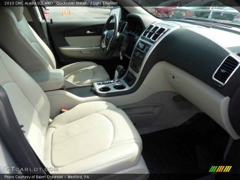 Quicksilver Metallic / Light Titanium 2010 GMC Acadia SLT AWD