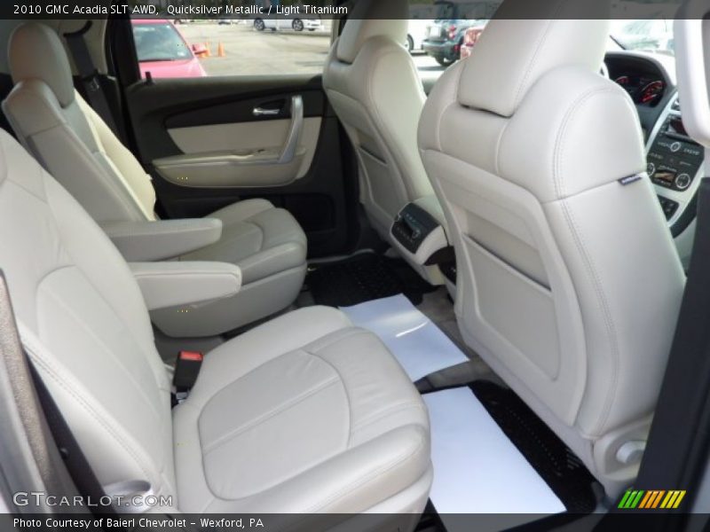 Quicksilver Metallic / Light Titanium 2010 GMC Acadia SLT AWD