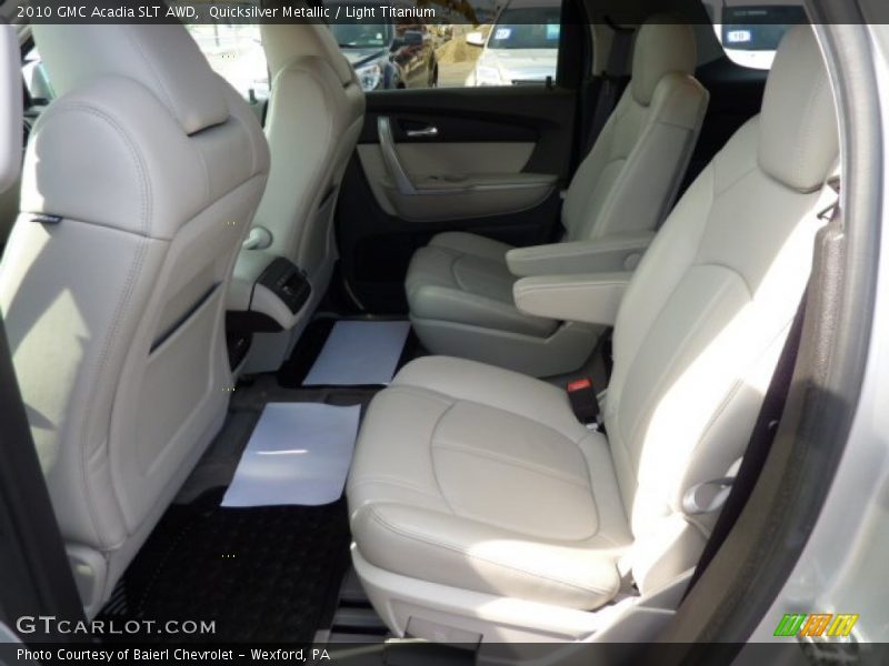 Quicksilver Metallic / Light Titanium 2010 GMC Acadia SLT AWD