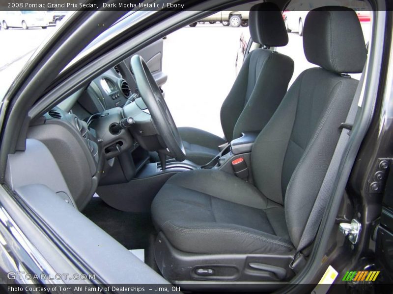 Dark Mocha Metallic / Ebony 2008 Pontiac Grand Prix Sedan
