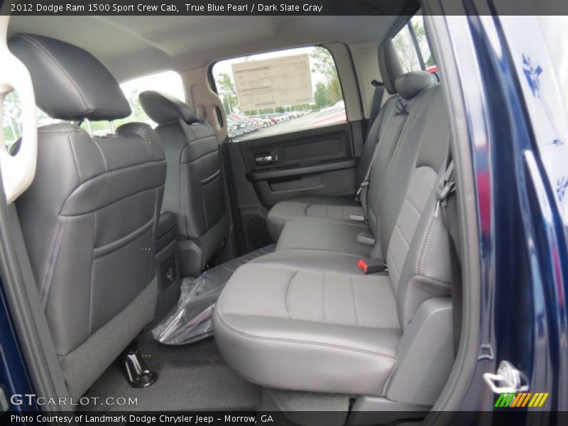 True Blue Pearl / Dark Slate Gray 2012 Dodge Ram 1500 Sport Crew Cab