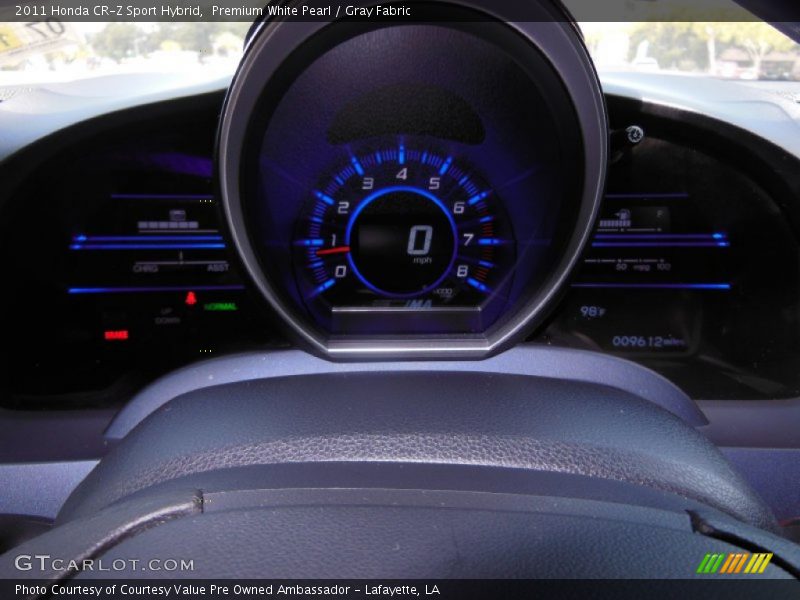  2011 CR-Z Sport Hybrid Sport Hybrid Gauges