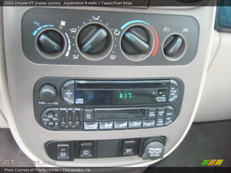 Controls of 2001 PT Cruiser Limited