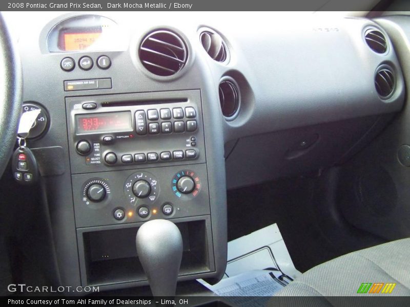 Dark Mocha Metallic / Ebony 2008 Pontiac Grand Prix Sedan
