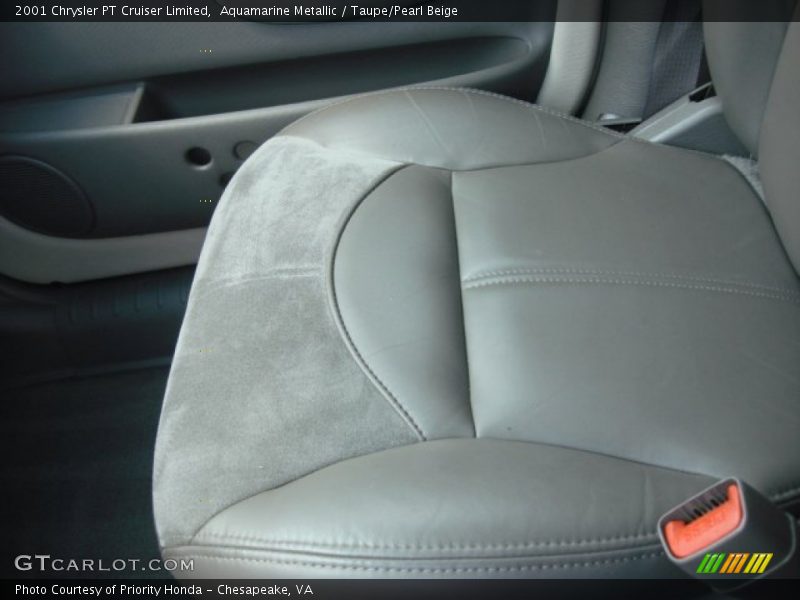 Aquamarine Metallic / Taupe/Pearl Beige 2001 Chrysler PT Cruiser Limited