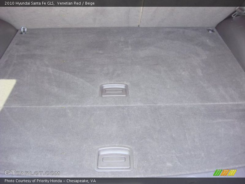 Venetian Red / Beige 2010 Hyundai Santa Fe GLS
