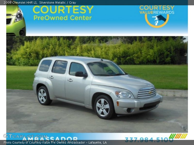 Silverstone Metallic / Gray 2008 Chevrolet HHR LS