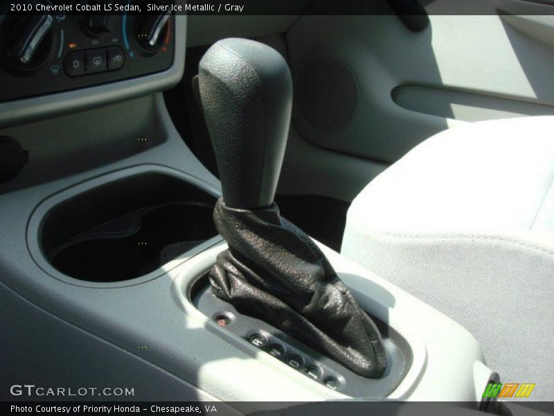 Silver Ice Metallic / Gray 2010 Chevrolet Cobalt LS Sedan