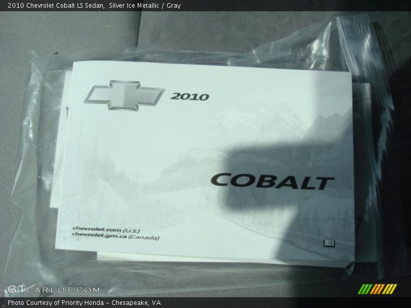 Silver Ice Metallic / Gray 2010 Chevrolet Cobalt LS Sedan