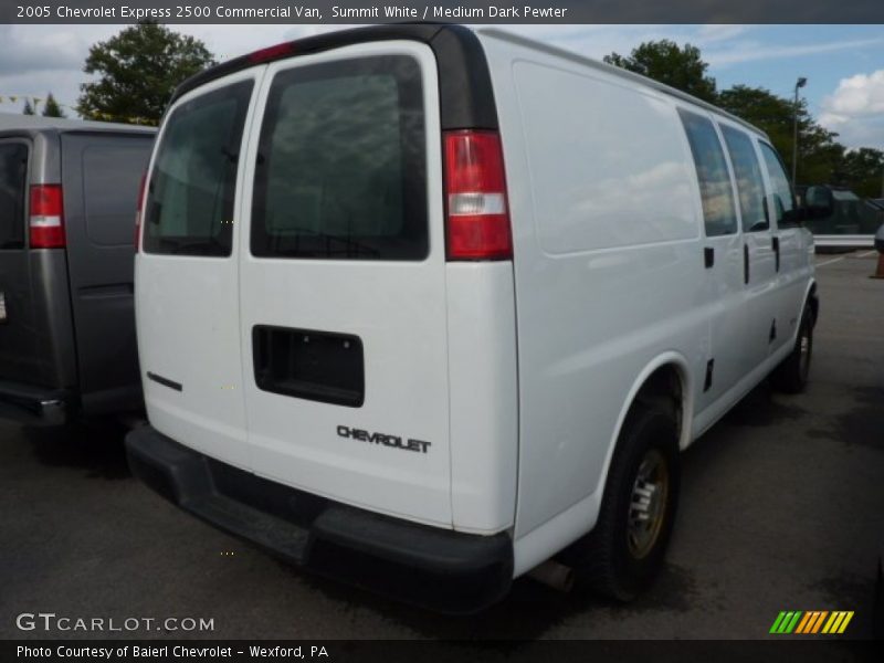 Summit White / Medium Dark Pewter 2005 Chevrolet Express 2500 Commercial Van