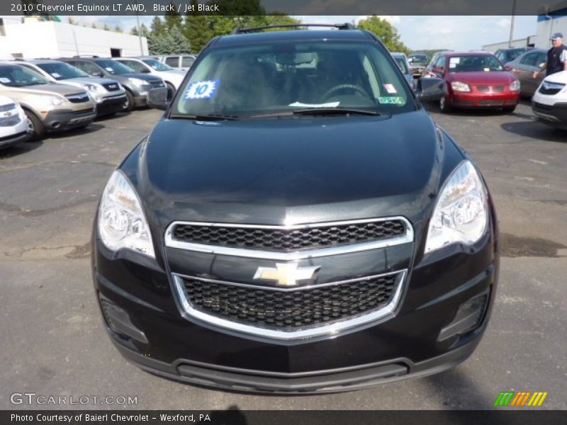 Black / Jet Black 2010 Chevrolet Equinox LT AWD
