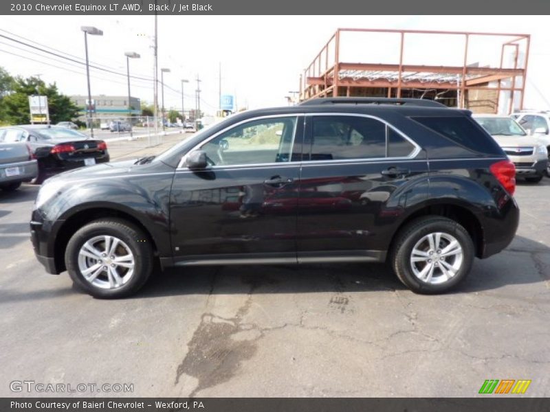 Black / Jet Black 2010 Chevrolet Equinox LT AWD