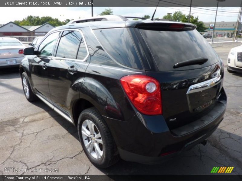 Black / Jet Black 2010 Chevrolet Equinox LT AWD