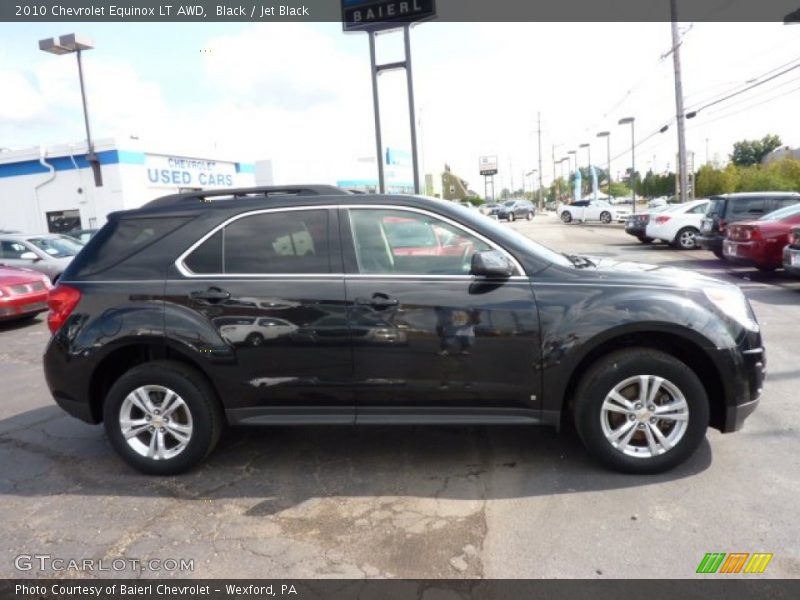 Black / Jet Black 2010 Chevrolet Equinox LT AWD