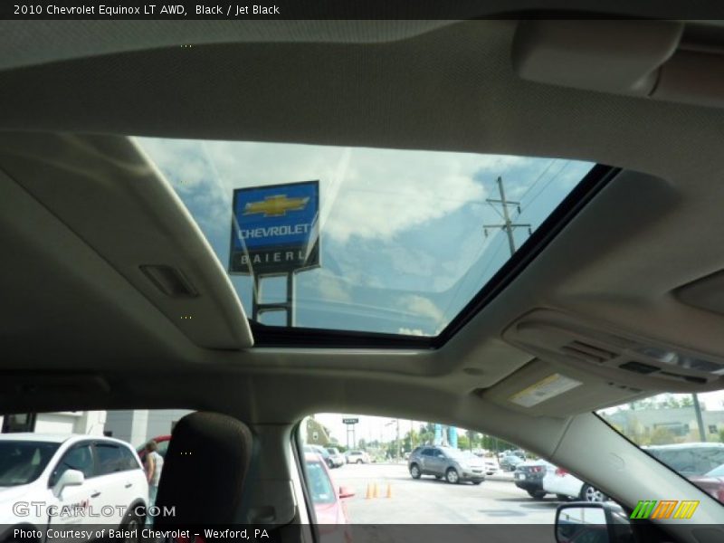 Black / Jet Black 2010 Chevrolet Equinox LT AWD