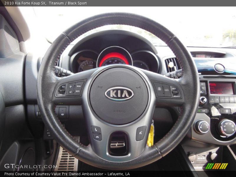 Titanium / Black Sport 2010 Kia Forte Koup SX