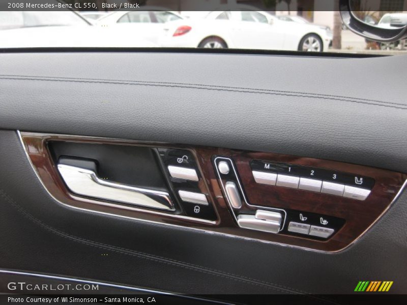 Black / Black 2008 Mercedes-Benz CL 550
