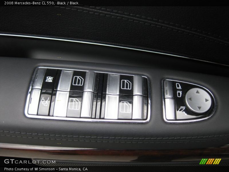 Black / Black 2008 Mercedes-Benz CL 550