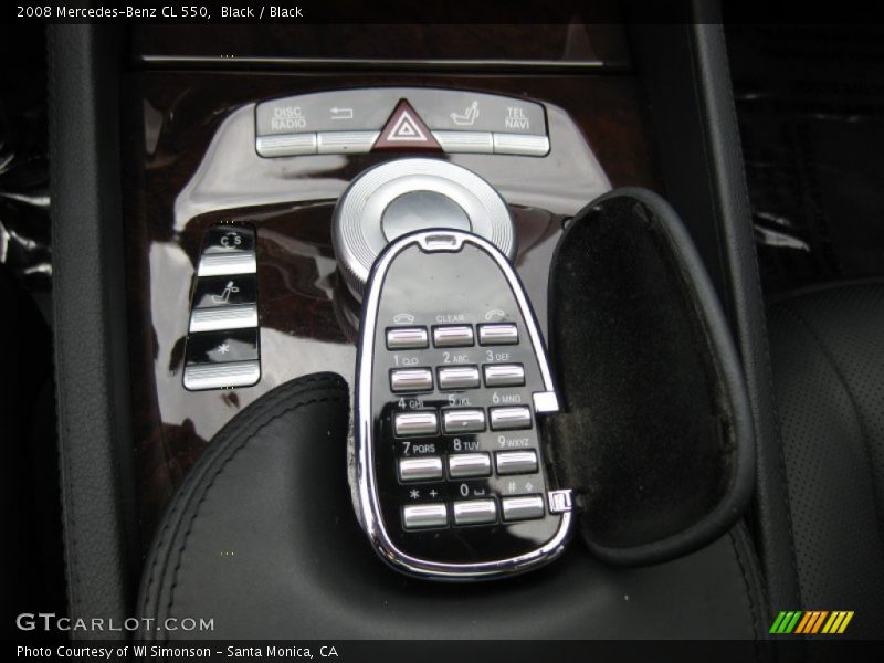 Black / Black 2008 Mercedes-Benz CL 550