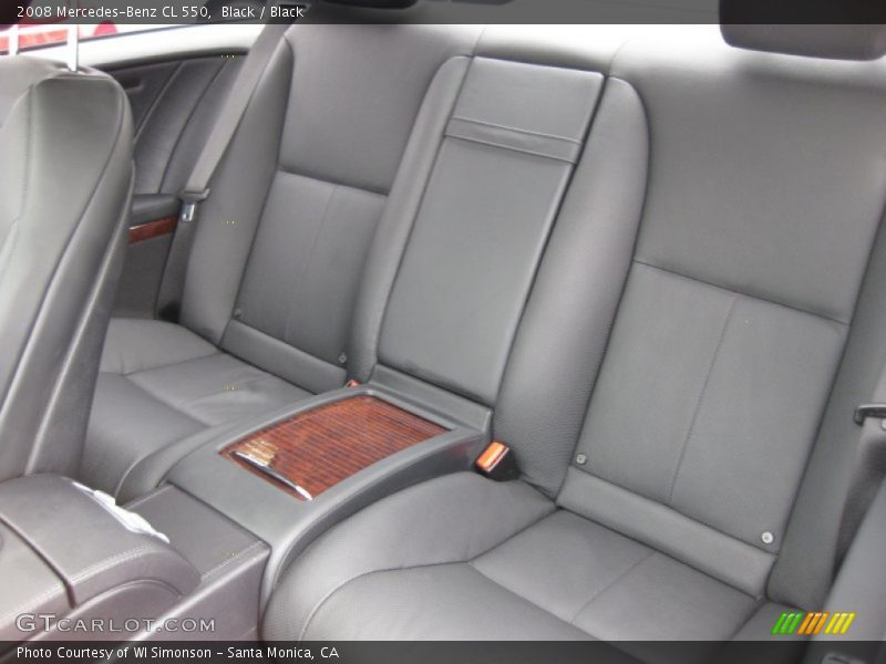Black / Black 2008 Mercedes-Benz CL 550