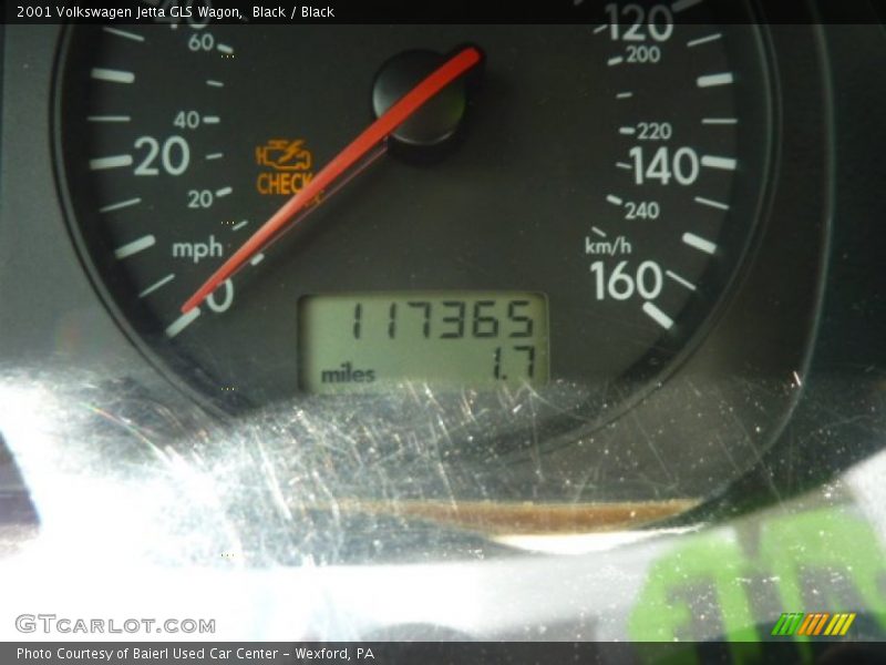 Black / Black 2001 Volkswagen Jetta GLS Wagon