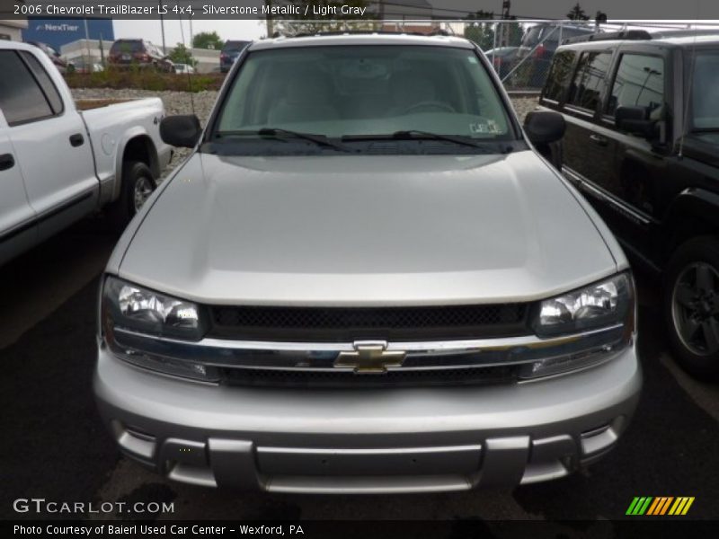 Silverstone Metallic / Light Gray 2006 Chevrolet TrailBlazer LS 4x4