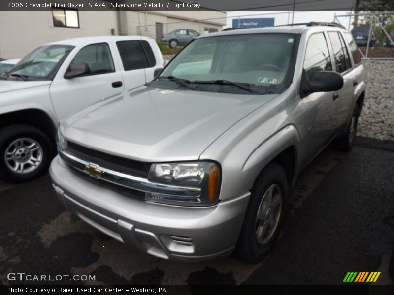Silverstone Metallic / Light Gray 2006 Chevrolet TrailBlazer LS 4x4