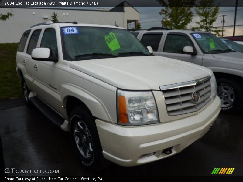 White Diamond / Shale 2004 Cadillac Escalade AWD