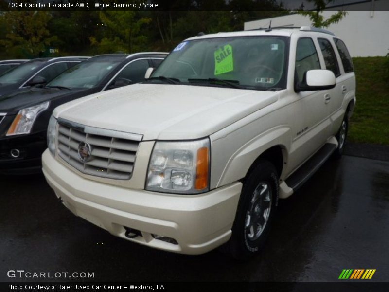 White Diamond / Shale 2004 Cadillac Escalade AWD
