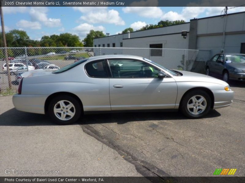 Silverstone Metallic / Medium Gray 2005 Chevrolet Monte Carlo LS