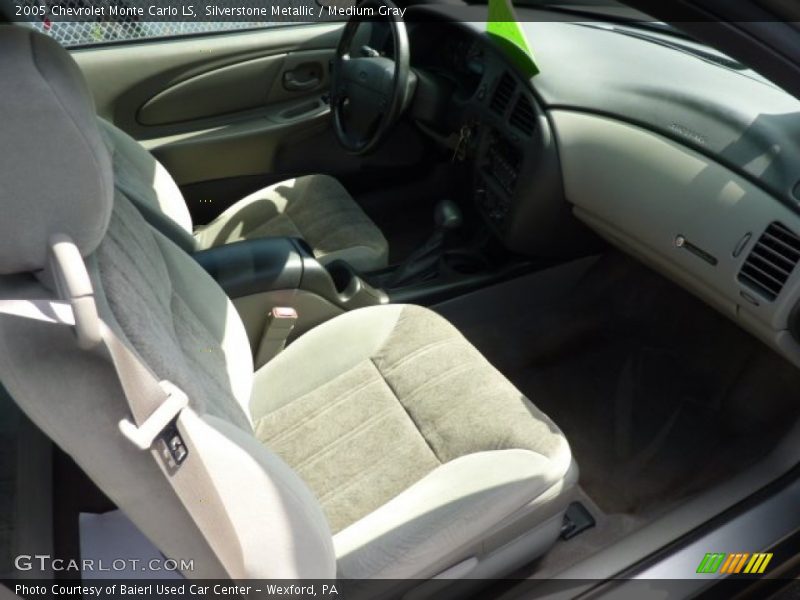 Silverstone Metallic / Medium Gray 2005 Chevrolet Monte Carlo LS