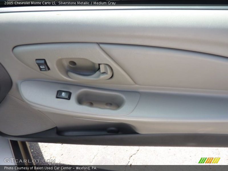 Silverstone Metallic / Medium Gray 2005 Chevrolet Monte Carlo LS