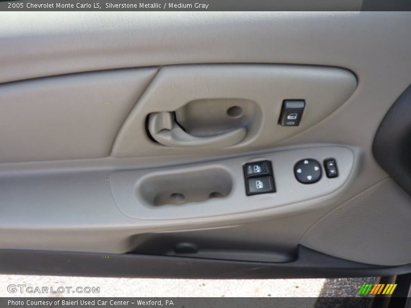 Silverstone Metallic / Medium Gray 2005 Chevrolet Monte Carlo LS