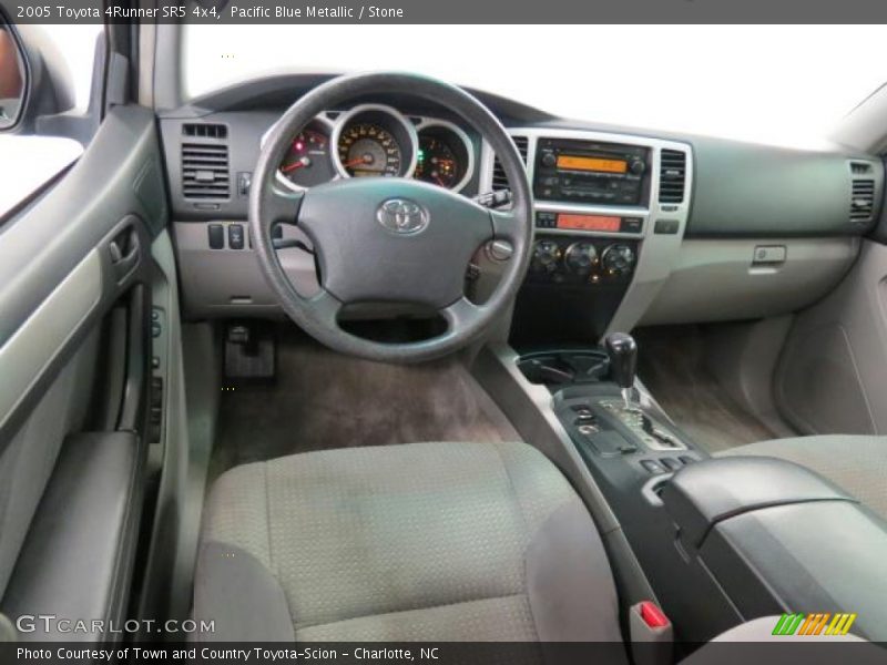 Pacific Blue Metallic / Stone 2005 Toyota 4Runner SR5 4x4