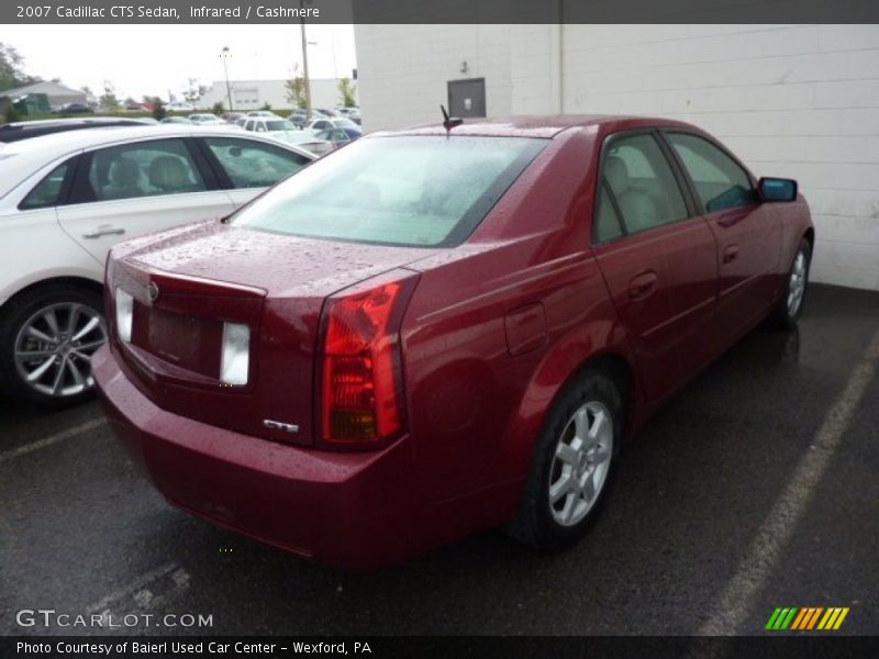 Infrared / Cashmere 2007 Cadillac CTS Sedan