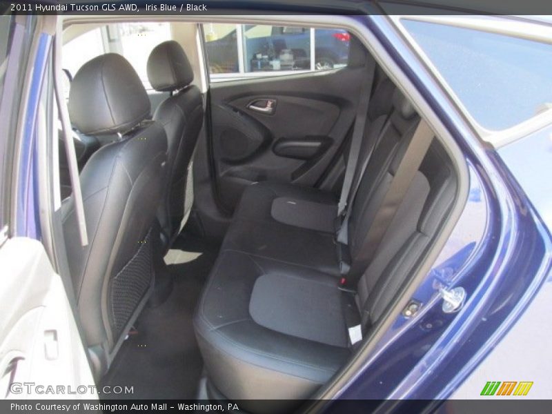 Iris Blue / Black 2011 Hyundai Tucson GLS AWD