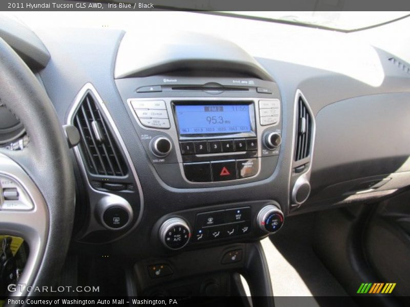 Iris Blue / Black 2011 Hyundai Tucson GLS AWD