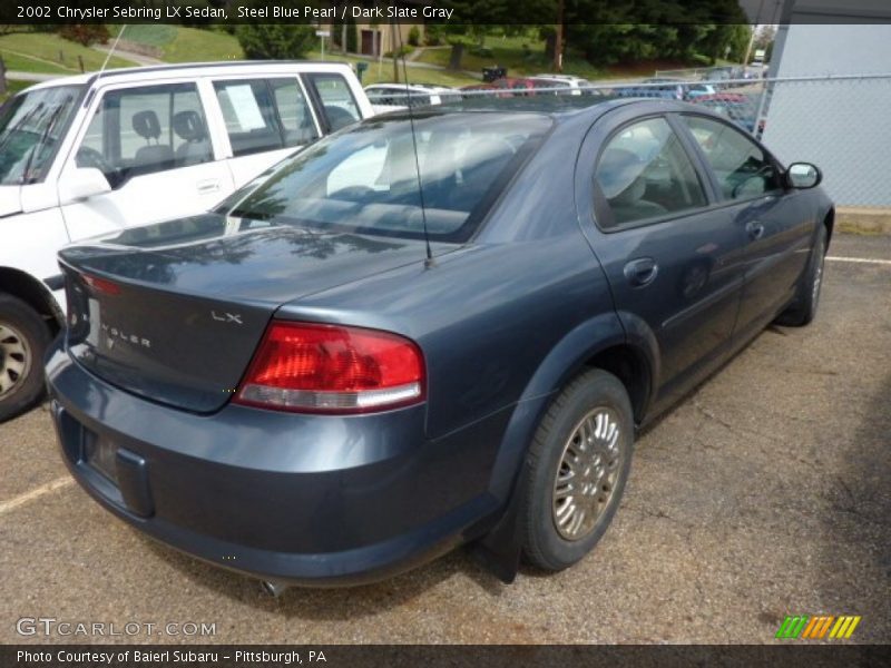  2002 Sebring LX Sedan Steel Blue Pearl