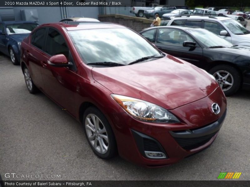 Copper Red Mica / Black 2010 Mazda MAZDA3 s Sport 4 Door