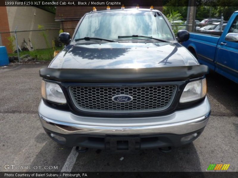 Black / Medium Graphite 1999 Ford F150 XLT Extended Cab 4x4