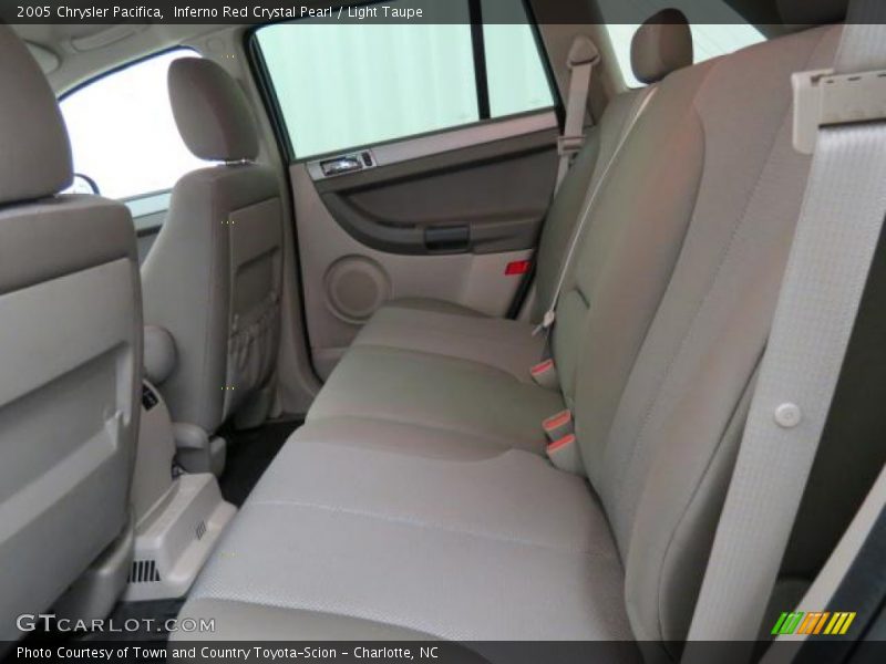 Inferno Red Crystal Pearl / Light Taupe 2005 Chrysler Pacifica