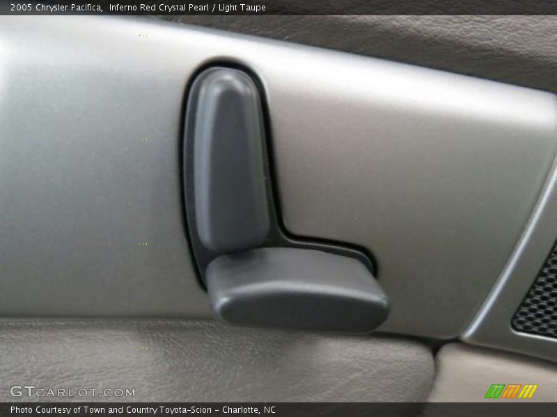 Inferno Red Crystal Pearl / Light Taupe 2005 Chrysler Pacifica