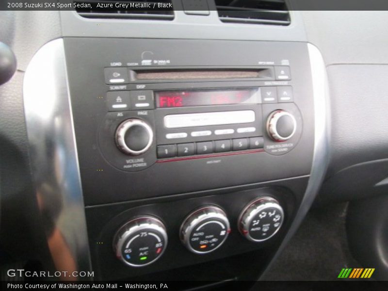 Controls of 2008 SX4 Sport Sedan